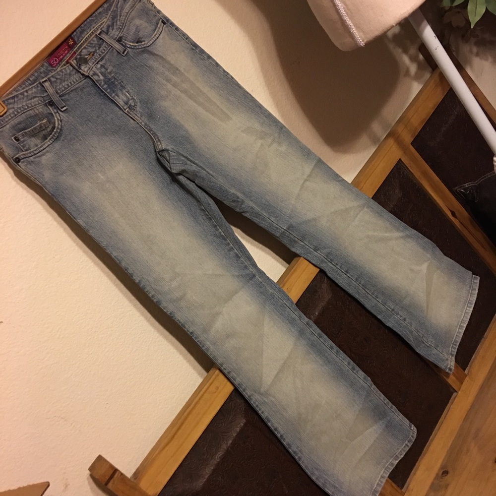 SO brand stretch flare jeans NWT 9